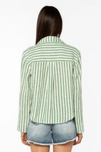 Chemise Benny Rayure Verte