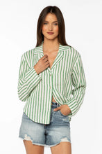 Chemise Benny Rayure Verte