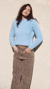 Pantalon Jean Denim Anouk Léopard Minkpink