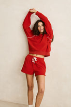 Short Fleece Polar Cerise
