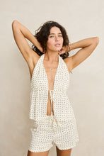 Top Polka Noir Blanc