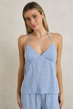 Top Marisol Bleu