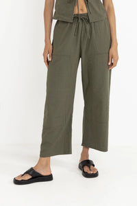 Pantalon à cordon de serrage Louise Check Rhythm