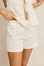 Short Polka Noir Blanc
