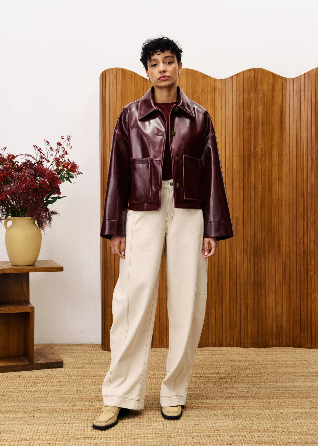 Veste PREVERT Bordeaux