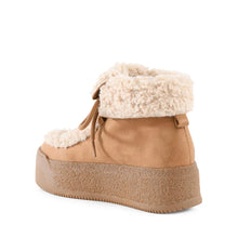 Botte Plate Forme Chaude et Fussy Cuir