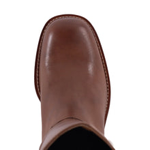 Botte Cavalière Sand en Cuir Camel