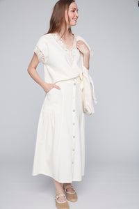 Blouse Top Céleste Blanc Julei Design Québec