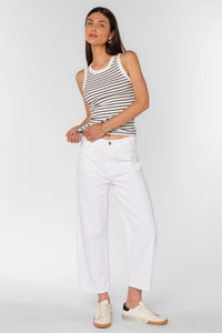 Débardeur Camisole Deryl  Rayure Noire