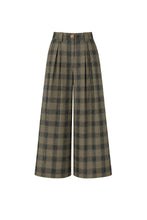 Pantalon Durand Carreaux Olive de Marigold