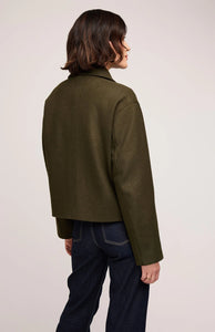Veste Marguerite Vert Sapin Feutré Gentle Fawn