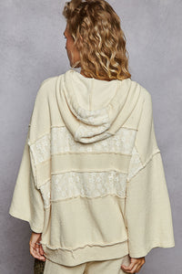 Chandail  Hoodie Crème
