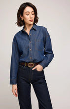 Chemise boutonnée en jean Whitney