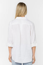 Chemise Elisa Blanc Lin Velvet Heart