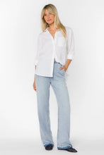 Chemise Elisa Blanc Lin Velvet Heart