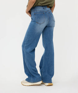 JEAN JAMBE LARGE Bleu Denim