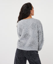 Pull Tricot 3D Fringe Esqualo Gris