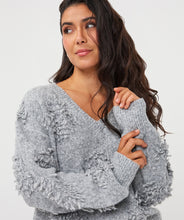 Pull Tricot 3D Fringe Esqualo Gris