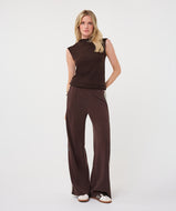 Pantalon Modal Doux Chocolat Esqualo
