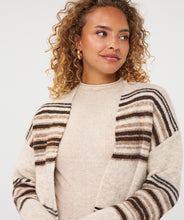 Cardigan Mi=Long Chocolat Esqualo