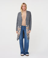 Cardigan Intarsia  Esqualo