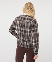 Blouse Carreaux Chocolat Esqualo