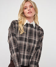 Blouse Carreaux Chocolat Esqualo