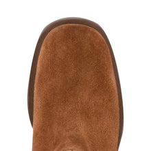 Botte COSY Courte  Sand en Cuir Camel