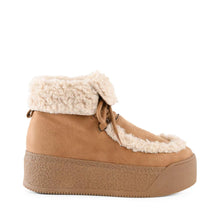 Botte Plate Forme Chaude et Fussy Cuir