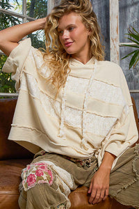 Chandail  Hoodie Crème