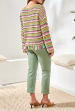 Chandail Multicolore à Crochet Tribal Fashion