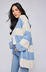 Cardigan Enid Bleu