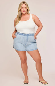 Short Wyatt Bleu Jean Gentle Fawn