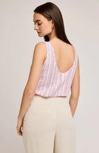 Camisole Romy Rouge Rayure Gentle Fawn