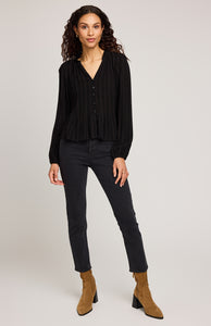 Blouse Ophelia Noir Gentle Fawn
