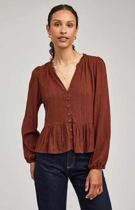 Blouse Ophelia Acajou Gentle Fawn
