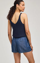Short Tessa Indigo Tencel Gentle Fawn