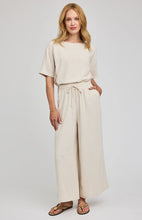 Pantalon Arlo Lin Crème Gentle Fawn
