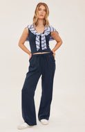 Pantalon Gabriel Navy Gentle Fawn