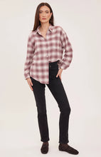 Chemise Carys à Carreaux Bordeau