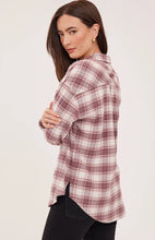 Chemise Carys à Carreaux Bordeau