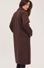 Manteau Long Agatha Chocolat  Gentle Fawn