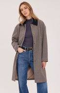 Manteau Millie Tweed Navy  Gentle Fawn
