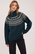 Pull Over Freya Chandail Spruce Gentle Fawn