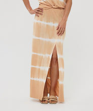 Jupe Longue Tie Dye Tan  Esqualo Fashion