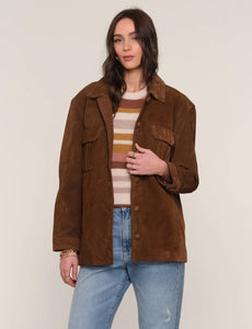 Veste Chemise Jacket Saint Suède Vintage Heartloom
