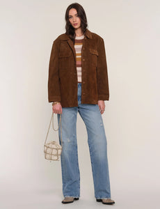 Veste Chemise Jacket Saint Suède Vintage Heartloom