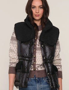 Veste Gilet Alex Sans Manche Noir Heartloom