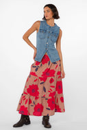 Jupe Roseanna Foral Velvet Heart
