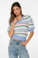 Pull Mable Rayure Velvet Heart